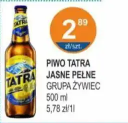 Rabat Piwo tatra jasne pełne grupa żywiec oferta