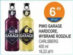 Rabat Piwo garage hardcore carlsberg oferta