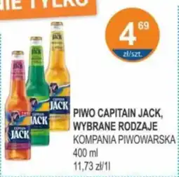 Rabat Piwo capitain jack kompania piwowarska oferta