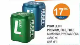 Rabat Piwo lech premium, pils, free kompania piwowarska oferta