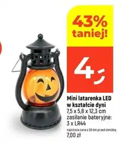 Dealz Mini latarenka LED w kształcie dyni oferta
