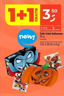 Dealz Żelki Vidal Halloween oferta
