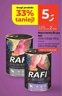 Dealz Mokra karma dla psa Rafi oferta
