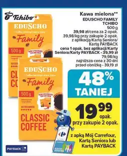 Carrefour Kawa Eduscho Family oferta