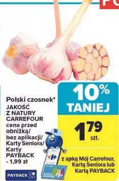 Carrefour Czosnek Jakość Z Natury Carrefour oferta