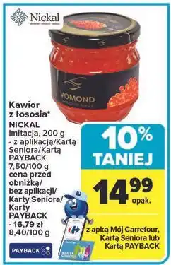 Carrefour Kulki a'la kawior łosoś Vomond oferta