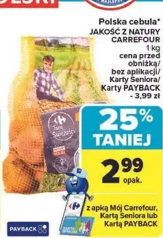 Carrefour Cebula Carrefour Targ Świeżości oferta