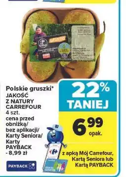 Carrefour Gruszki polskie Carrefour Targ Świeżości oferta