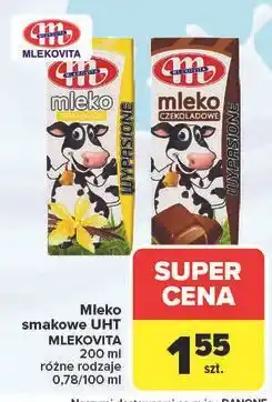 Carrefour Mleko czekoladowe Mlekovita Wypasione oferta