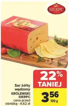 Carrefour Ser królewski Sierpc oferta