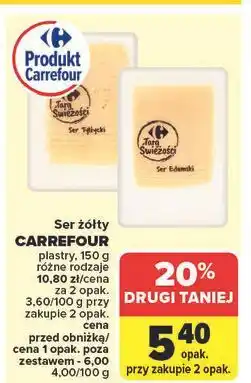 Carrefour Ser tylżycki Carrefour Targ Świeżości oferta