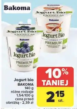 Carrefour Jogurt naturalny Bakoma Bio oferta