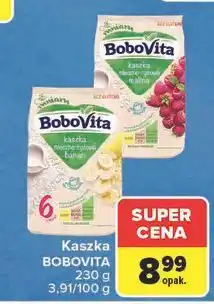 Carrefour Kaszka mleczno-ryżowa malina Bobovita oferta