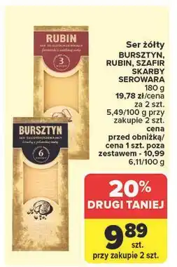 Carrefour Ser szafir Skarby Serowara oferta