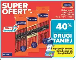Carrefour Kabanosy chilli Tarczyński Exclusive oferta