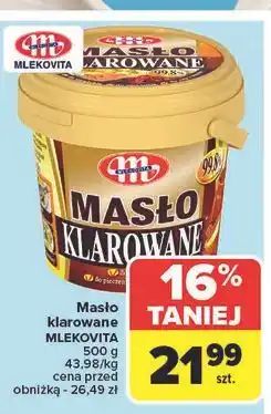 Carrefour Masło klarowane Mlekovita Klarowane oferta