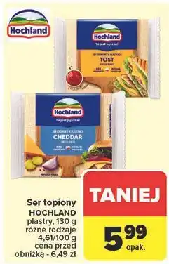 Carrefour Ser topiony tost Hochland oferta