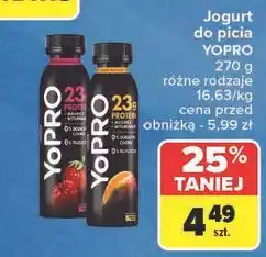 Carrefour Jogurt mango Danone Yopro oferta