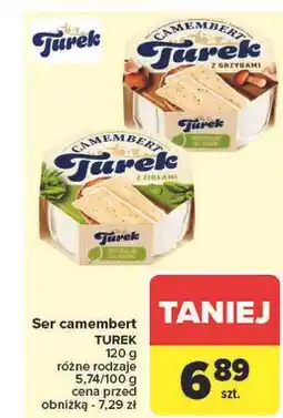 Carrefour Serek camembert z grzybami Turek oferta