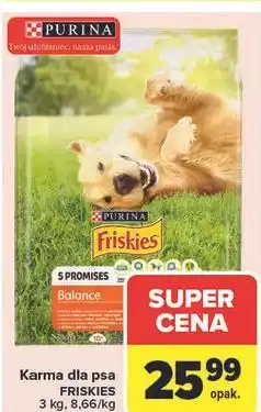 Carrefour Karma dla psa balance Friskies Vitafit oferta