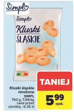 Carrefour Kluski śląśkie Simpl oferta
