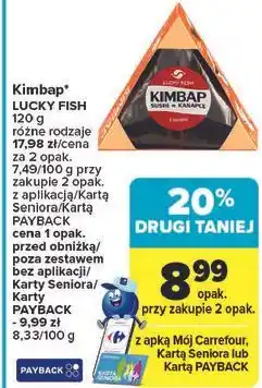 Carrefour Kimbap z surimi Lucky Fish oferta