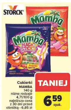 Carrefour Guma rozpuszczalna Mamba Fantastic Mix oferta