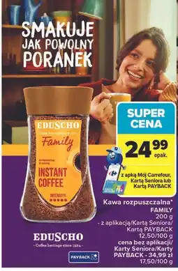 Carrefour Kawa Eduscho Cafe Instant Classic oferta