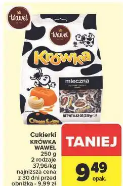 Carrefour Cukierki Wawel Krówka Mleczna oferta