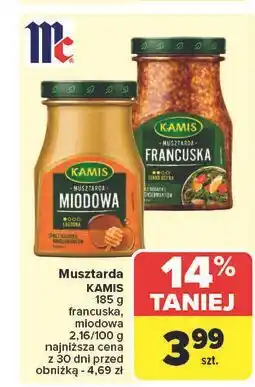 Carrefour Musztarda francuska Kamis oferta