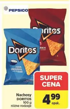 Carrefour Chipsy kukurydziane o smaku paprykowym Doritos oferta
