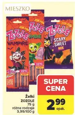 Carrefour Żelki scary sweet mix Zozole oferta