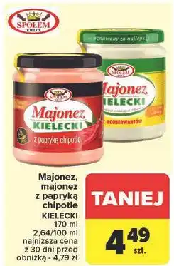 Carrefour Majonez kielecki Społem Kielce oferta