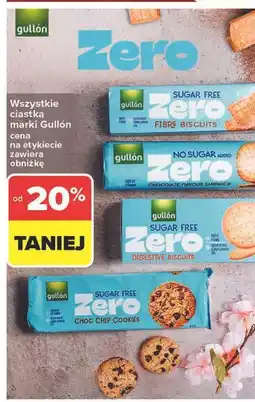 Carrefour Herbatniki bez dodatku cukru Gullon oferta