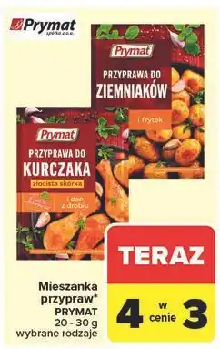 Carrefour Przyprawa do kurczaka złocista skórka Prymat oferta