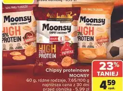 Carrefour Chipsy ser cheddar Moonsy oferta