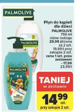 Carrefour Żel pod prysznic i do kąpieli dla dzieci krab Palmolive oferta