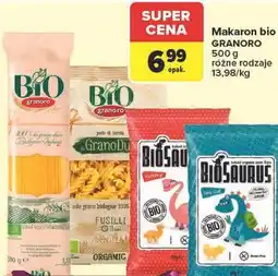 Carrefour Makaron fusilli Granoro Bio oferta