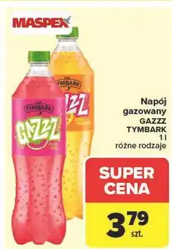Carrefour Napój gazowany mango-pomarańcza Tymbark Gazzz oferta