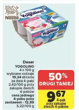 Carrefour Deserek malinowy Nestle Yogolino (Jogolino) oferta