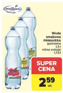 Carrefour Woda winogoronwa z nuta aloesu Primavera oferta