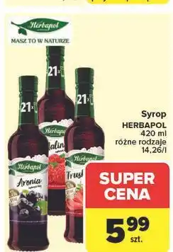 Carrefour Syrop aronia Herbapol oferta