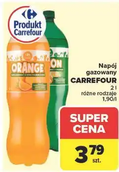 Carrefour Napój orange Carrefour Classic oferta