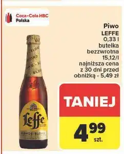 Carrefour Piwo Leffe Blonde oferta