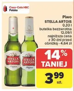 Carrefour Piwo Stella Artois oferta
