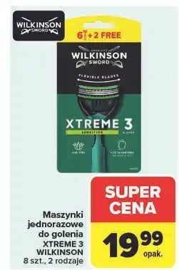 Carrefour Maszynka do golenia Wilkinson Xtreme 3 Sensitive oferta
