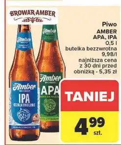 Carrefour Piwo Amber Apa oferta