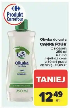Carrefour Oliwka do ciała aloes Carrefour oferta