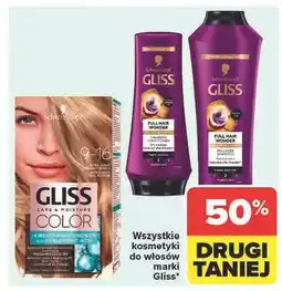 Carrefour Krem koloryzujący do włosów 9-16 Gliss Kur Care & Moisture Color oferta