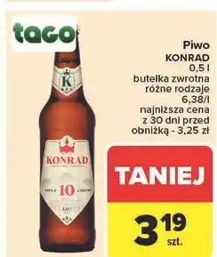 Carrefour Piwo 10 Konrad oferta